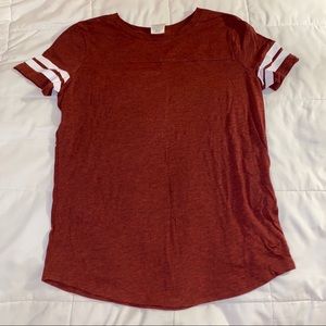 VS PINK Maroon Tee SZ S